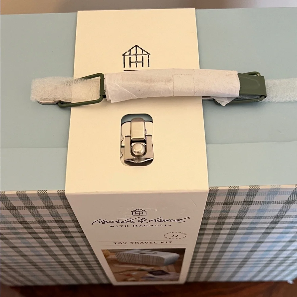 Hearth & Hand Blue and White Toy Travel Kit - Picture 3 of 6